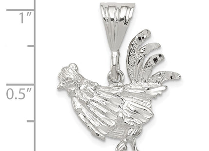 Sterling silver charm, further view