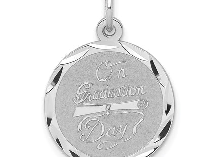 Sterling silver graduation charm