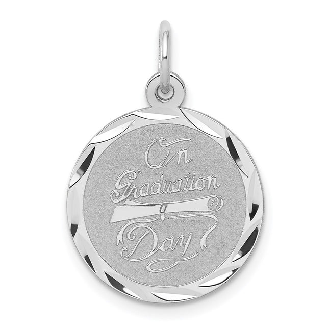 Sterling silver graduation charm