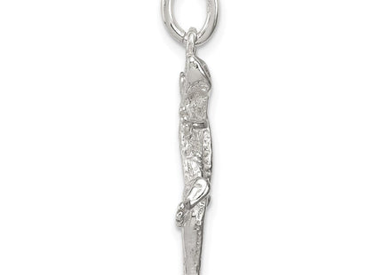 Sterling Silver Lizard Charm (Style QC1792)