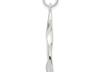 Sterling silver charm, alternate view