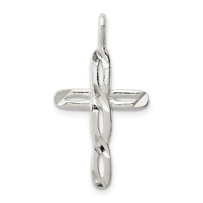 Sterling silver cross pendant