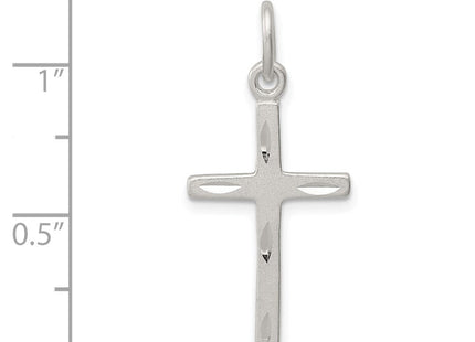 Sterling Silver Cross Charm (Style QC1880)