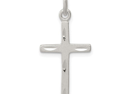 Sterling Silver Cross Charm (Style QC1880)