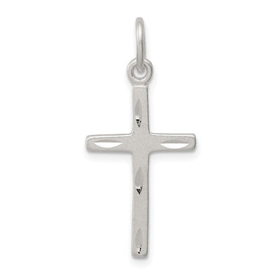 Sterling silver cross charm
