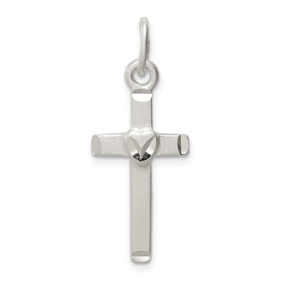 Sterling silver cross pendant