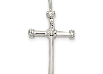 Sterling Silver Cross Charm (Style QC1886)