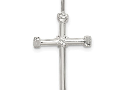 Sterling Silver Cross Charm (Style QC1886)