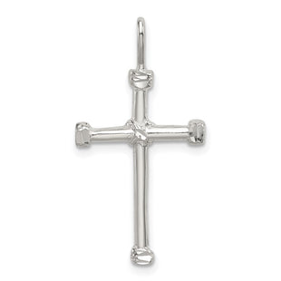 Sterling Silver Cross Charm (Style QC1886)