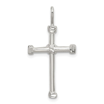 Sterling silver cross charm