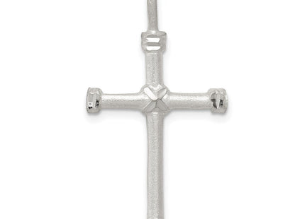 Sterling Silver Cross Pendant (Style QC1887)