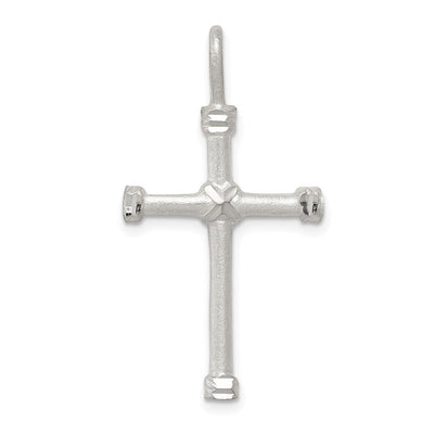 Sterling silver cross pendant