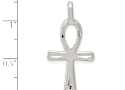 Sterling Silver Ankh Cross Pendant