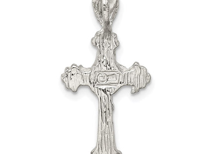Sterling silver crucifix pendant, further view