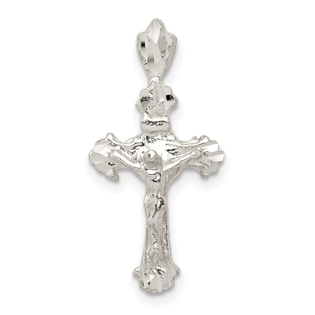Sterling silver crucifix pendant