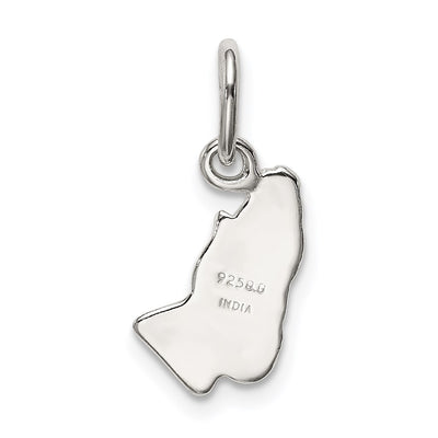 Sterling Silver Praying Hands Charm, 20 x 10mm