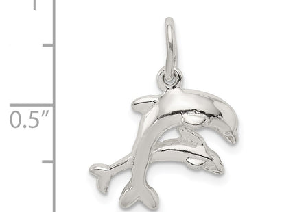 Sterling silver charm, another view