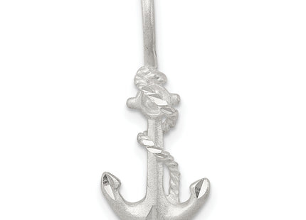 Sterling Silver Anchor Charm, 26 x 11mm