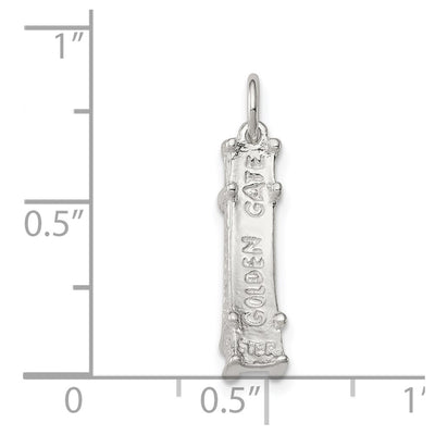 Sterling Silver Golden Gate Bridge Charm