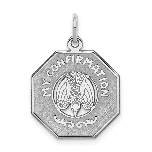 Sterling silver disc charm