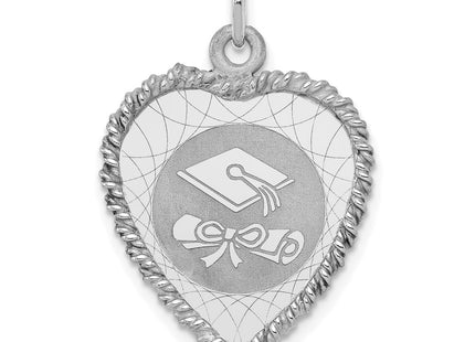 Sterling silver graduation charm