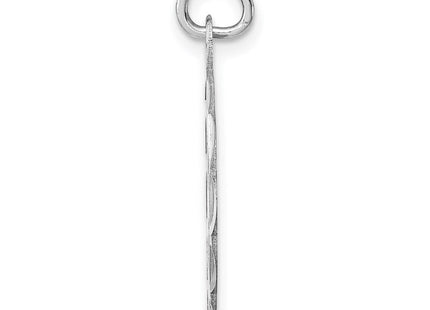 Sterling Silver Rhodium-plated Its a Boy Charm (Style QC2493)