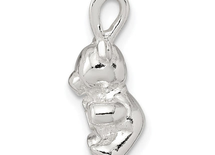 Sterling silver charm, alternate view