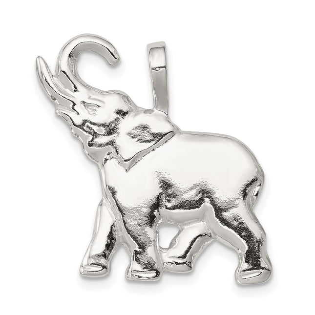 Sterling silver elephant charm