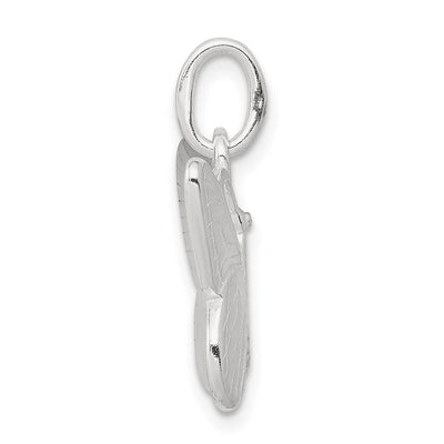 Sterling Silver Butterfly Charm, 20 x 25mm