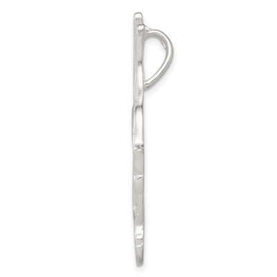 Sterling Silver Hummingbird Charm, 43 x 23mm