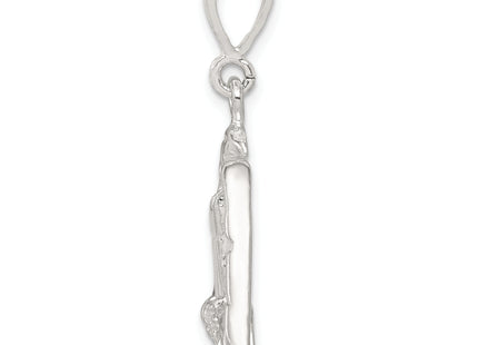 Sterling Silver Eagle Charm, 23 x 29mm