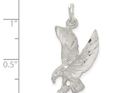Sterling silver charm, another view