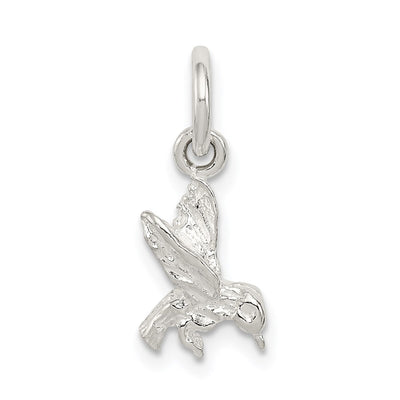 Sterling silver hummingbird charm