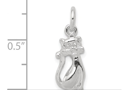 Sterling silver charm, another view