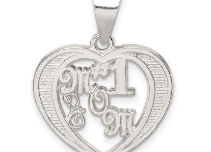 Sterling silver charm, further view