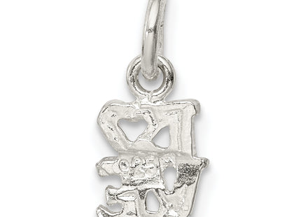 Sterling Silver Love Charm