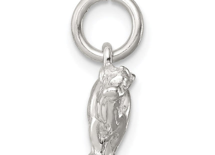 Sterling silver charm, alternate view