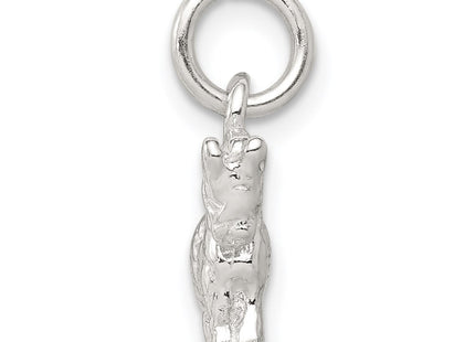 Sterling silver charm, alternate view