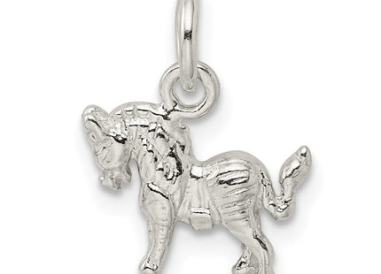 Sterling silver charm, another view