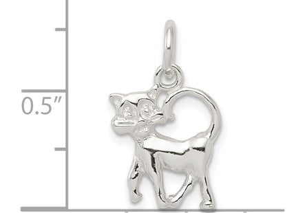 Sterling silver charm, another view