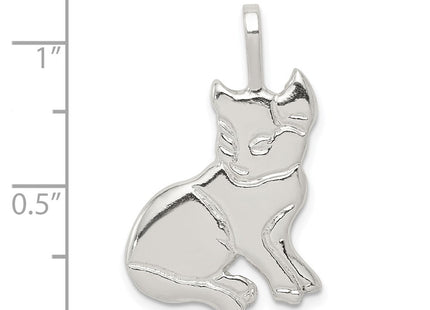 Sterling silver charm, another view