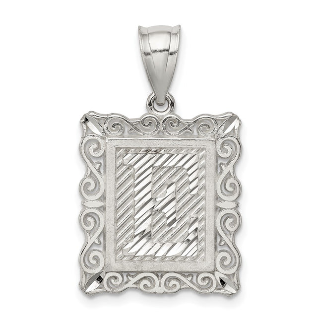 Sterling Silver Pendants Style QC2770E - Classique Jewelry Inc.