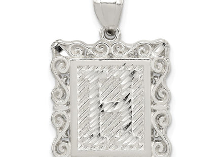 Sterling Silver Pendants Style QC2770H - Classique Jewelry Inc.
