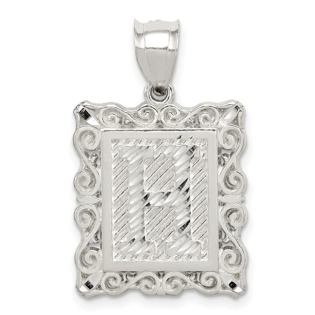 Sterling Silver Pendants Style QC2770H - Classique Jewelry Inc.