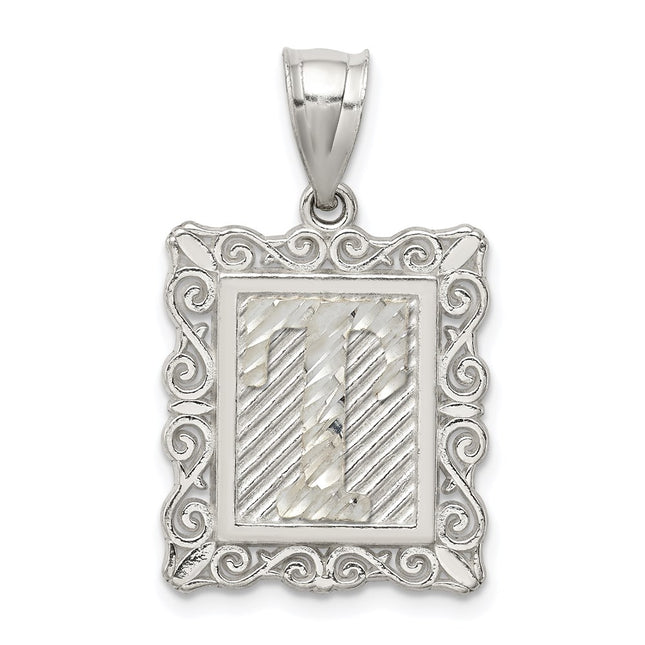 Sterling Silver Pendants Style QC2770T - Classique Jewelry Inc.