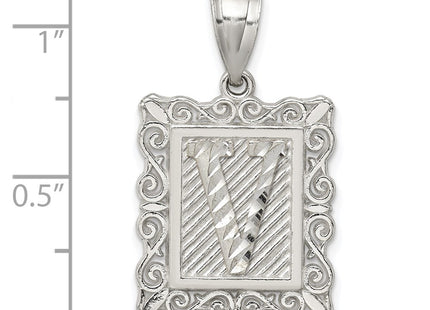 Sterling Silver Pendants Style QC2770V - Classique Jewelry Inc.