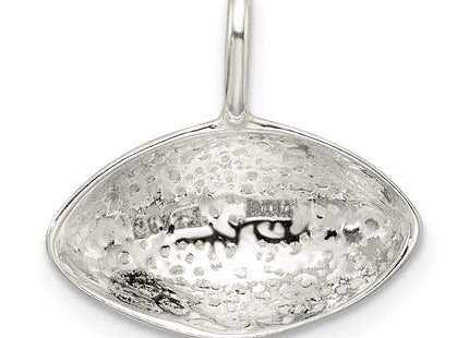 Sterling silver charm, another view