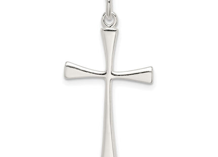 Sterling Silver Cross Charm (Style QC2842)