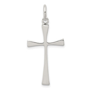 Sterling Silver Cross Charm (Style QC2842)