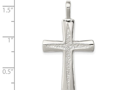 Sterling Silver Cross Pendant (Style QC2849)